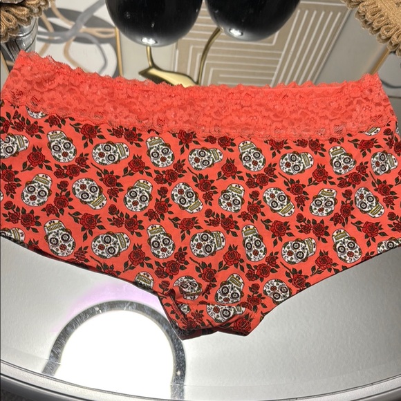 Torrid orange Lace Trim Panties - Picture 4 of 5